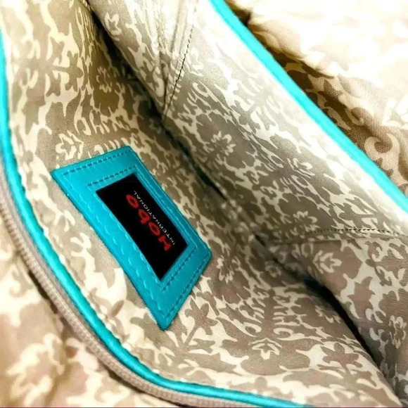 Hobo Sarah Turquoise Crossbody Bag - Picture 5 of 8
